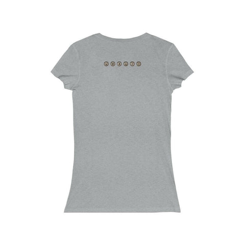 QWERTY - do hard things - Women's V-Neck Tee - Essential Sports Nutrition