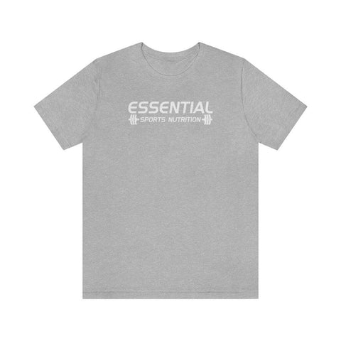 Essential White Logo Tee - Essential Sports Nutrition