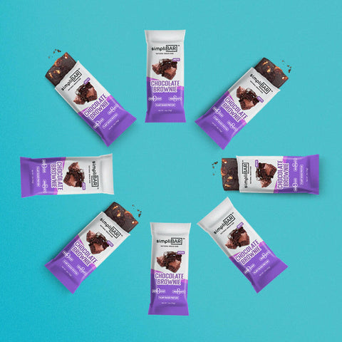 simpliBAR Chocolate Brownie 6 Pack - Essential Sports Nutrition