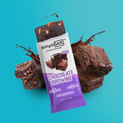 simpliBAR Chocolate Brownie 6 Pack - Essential Sports Nutrition