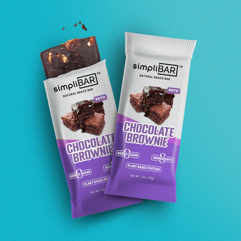 simpliBAR Chocolate Brownie 6 Pack - Essential Sports Nutrition