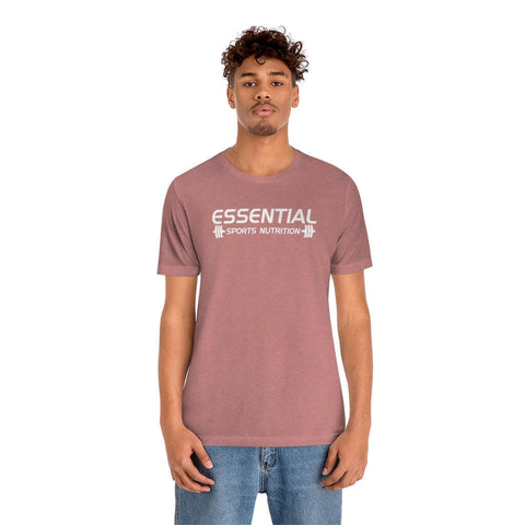 Essential White Logo Tee - Essential Sports Nutrition