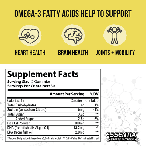 Omega Gummies - Essential Sports Nutrition