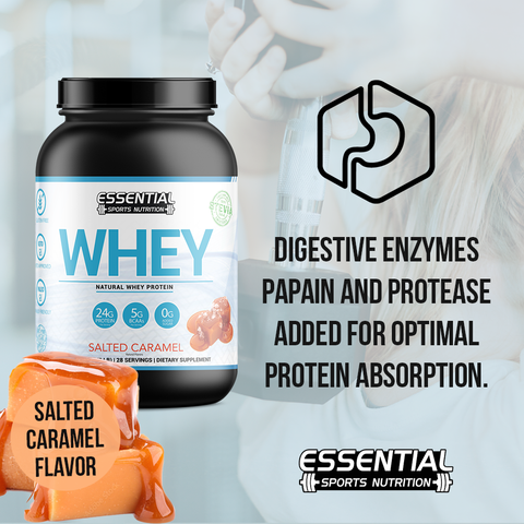 Whey Protein | Salted Caramel - Essential Sports Nutrition