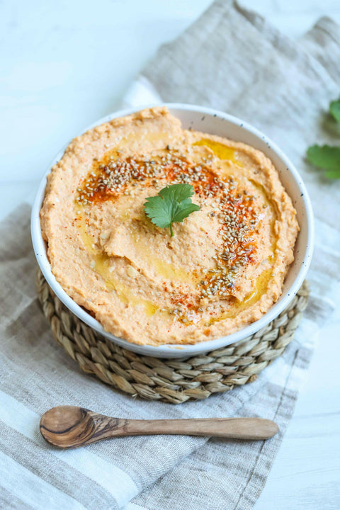 Sweet Potato Hummus | Recipe Download - Essential Sports Nutrition