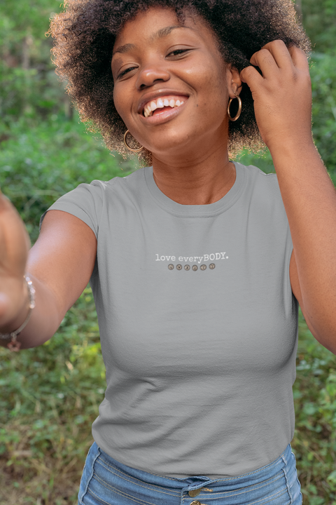 QWERTY - love everybody - Women's Fitted Tee - Essential Sports Nutrition